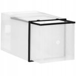 Casa si Gradina - Mobilier - Organizare si depozitare - Cutii depozitare - Set 10 cutii organizare pentru pantofi, 28x20x20, transparent - Infinity.ro