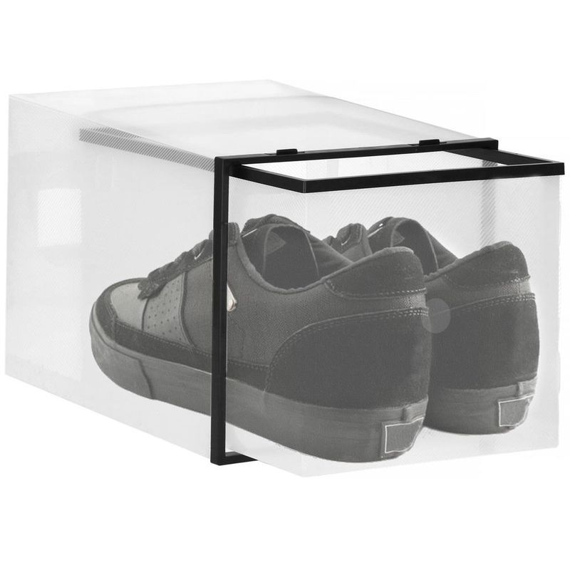 Casa si Gradina - Mobilier - Organizare si depozitare - Cutii depozitare - Set 10 cutii organizare pentru pantofi, 28x20x20, transparent - Infinity.ro
