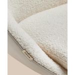 Casa si Gradina - Mobilier - Scaune si fotolii - Scaune - Scaun de birou ergonomic, inaltime reglabila, 60x60x(80-90) cm, bej - Infinity.ro