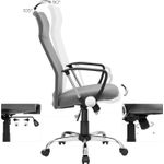 Casa si Gradina - Mobilier - Scaune si fotolii - Scaune - Scaun de birou ergonomic, reglabil pe inaltime, functie balans, maxim 120 kg, 63x63x120 cm, gri - Infinity.ro