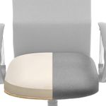 Casa si Gradina - Mobilier - Scaune si fotolii - Scaune - Scaun de birou ergonomic, reglabil pe inaltime, functie balans, maxim 120 kg, 63x63x120 cm, gri - Infinity.ro