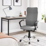 Casa si Gradina - Mobilier - Scaune si fotolii - Scaune - Scaun de birou ergonomic, reglabil pe inaltime, functie balans, maxim 120 kg, 63x63x120 cm, gri - Infinity.ro