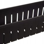 Casa si Gradina - Mobilier - Biblioteci si rafturi - Rafturi - Sistem rafturi de depozitare Sersimo HA116 cu roti pentru bucatarie sau baie cu 3 polite, negru - Infinity.ro