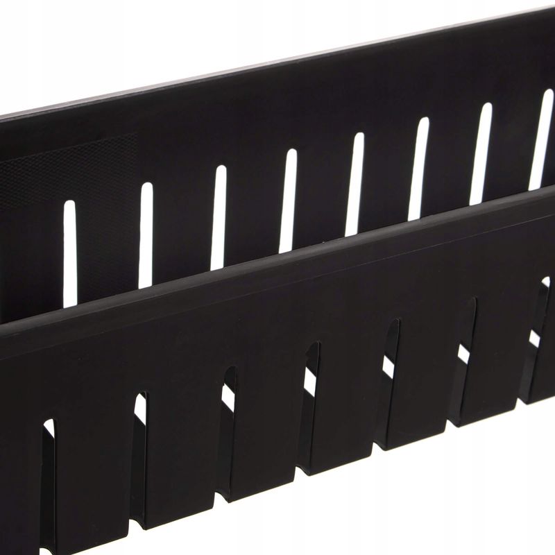 Casa si Gradina - Mobilier - Biblioteci si rafturi - Rafturi - Sistem rafturi de depozitare Sersimo HA116 cu roti pentru bucatarie sau baie cu 3 polite, negru - Infinity.ro