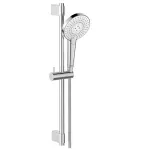 Casa si Gradina - Sanitare - Cazi si cabine de dus - Coloane si seturi de dus - Coloana de dus Ideal Standard EvoJet B1761, universal, aparent, 600 mm, para 125 mm, furtun 1.75 m, 3 functii - Infinity.ro