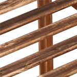 Casa si Gradina - Gradinarit si plante - Plante si ghivece - Ghivece si suporturi - Stand flori din lemn 6 niveluri 15 locuri ghivece, efect antichizat, margini rotunjite, 119x120x25 cm, maro - Infinity.ro