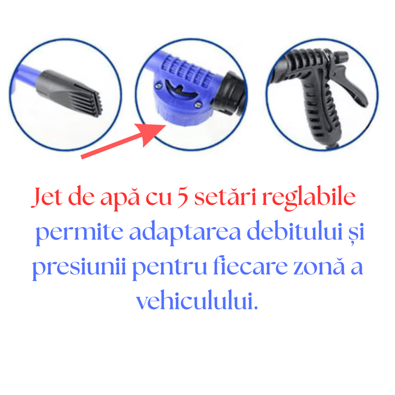 Casa si Gradina - Constructii - Scule electrice si accesorii - Aparate de spalat cu presiune - Pistol Spumare Auto Car Wash Rocket, Presiune Inalta, Jet Reglabil - Infinity.ro