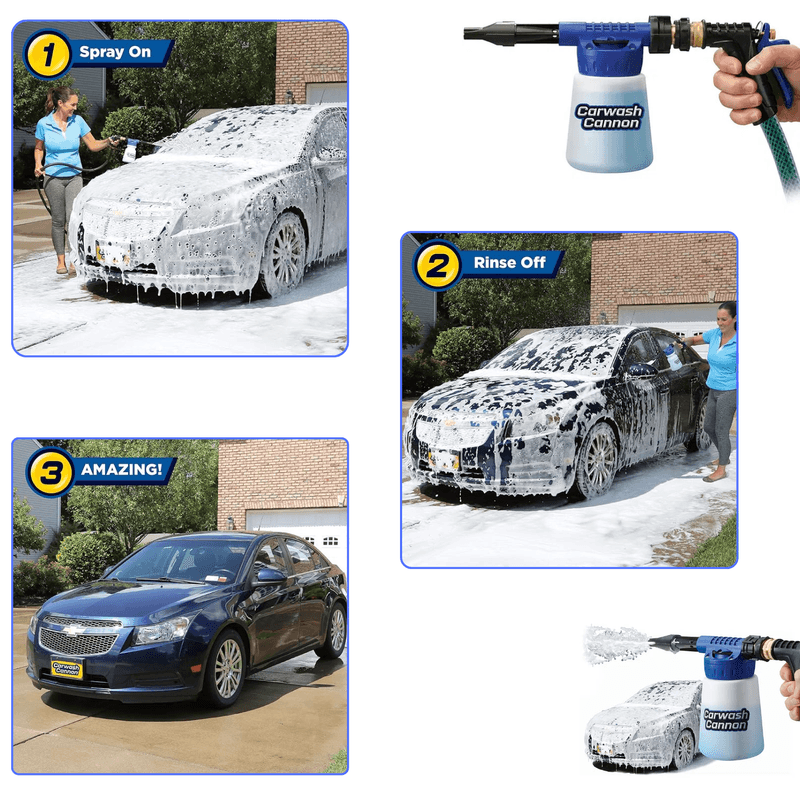 Casa si Gradina - Constructii - Scule electrice si accesorii - Aparate de spalat cu presiune - Pistol Spumare Auto Car Wash Rocket, Presiune Inalta, Jet Reglabil - Infinity.ro
