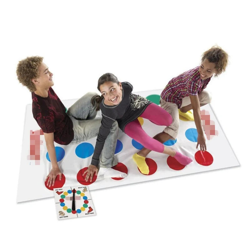 Jucarii, Copii si Bebe - Jucarii si jocuri - Jocuri si puzzle - Jocuri de societate - Set Joc Twister: Distractie pentru Toata Familia! - Infinity.ro