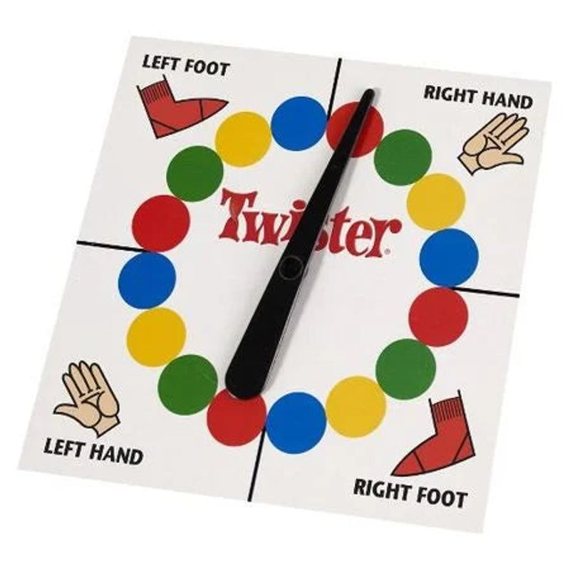 Jucarii, Copii si Bebe - Jucarii si jocuri - Jocuri si puzzle - Jocuri de societate - Set Joc Twister: Distractie pentru Toata Familia! - Infinity.ro