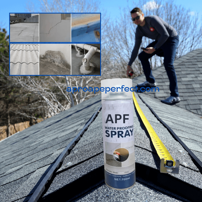 Casa si Gradina - Constructii - Materiale constructii - Silicon, spume si solutii tehnice - Spray Impermeabil pentru Oprirea Scurgerilor APF - 750ml - Transparent - Infinity.ro