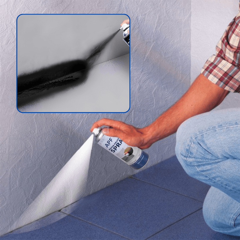 Casa si Gradina - Constructii - Materiale constructii - Silicon, spume si solutii tehnice - Spray Impermeabil pentru Oprirea Scurgerilor APF - 750ml - Transparent - Infinity.ro