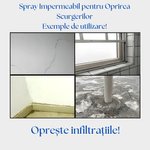 Casa si Gradina - Constructii - Materiale constructii - Silicon, spume si solutii tehnice - Spray Impermeabil pentru Oprirea Scurgerilor APF - 750ml - Transparent - Infinity.ro