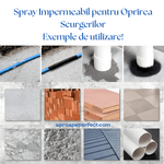 Casa si Gradina - Constructii - Materiale constructii - Silicon, spume si solutii tehnice - Spray Impermeabil pentru Oprirea Scurgerilor APF - 750ml - Transparent - Infinity.ro