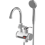 Casa si Gradina - Termice - Boilere si accesorii - Incalzitoare instant - Robinet Electric Pentru Apa Calda Instant cu Para de Dus, Montare Usoara pe Chiuveta, Ideala Pentru Bucatarie/Baie - Infinity.ro