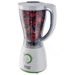Electronice si Electrocasnice - Electrocasnice bucatarie - Mixere, tocatoare & roboti de bucatarie - Blendere si mini tocatoare - Blender Russell Hobbs Explore, 700W, recipient 1.5L, lame inox, multiple viteze, alb - Infinity.ro