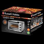 Electronice si Electrocasnice - Aragazuri, cuptoare si hote - Cuptoare - Cuptoare cu microunde - Cuptor electric cu aer circulant Russell Hobbs Express Air Fry, 1500W, 5 functii, capacitate mare, preincalzire rapida - Infinity.ro