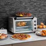 Electronice si Electrocasnice - Aragazuri, cuptoare si hote - Cuptoare - Cuptoare cu microunde - Cuptor electric cu aer circulant Russell Hobbs Express Air Fry, 1500W, 5 functii, capacitate mare, preincalzire rapida - Infinity.ro