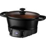 Electronice si Electrocasnice - Electrocasnice bucatarie - Aparate de gatit & desert - Friteuze - Multicooker Russell Hobbs Good to Go, multiple functii gatit, vas antiaderent, afisaj digital, timer programabil, negru - Infinity.ro