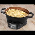 Electronice si Electrocasnice - Electrocasnice bucatarie - Aparate de gatit & desert - Friteuze - Multicooker Russell Hobbs Good to Go, multiple functii gatit, vas antiaderent, afisaj digital, timer programabil, negru - Infinity.ro