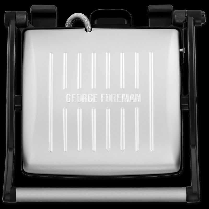 Electronice si Electrocasnice - Electrocasnice bucatarie - Aparate de gatit & desert - Gratare electrice - Gratar electric George Foreman Flexe Grill, placi detasabile, suprafata antiaderenta, colectare grasime, negru - Infinity.ro