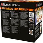 Electronice si Electrocasnice - Electrocasnice bucatarie - Aparate de gatit & desert - Multicooker - Slow cooker Russell Hobbs MaxiCook, 6L, 3 setari temperatura, vas ceramic detasabil, mentinere cald, negru - Infinity.ro