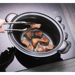 Electronice si Electrocasnice - Electrocasnice bucatarie - Aparate de gatit & desert - Multicooker - Slow cooker Russell Hobbs MaxiCook, 6L, 3 setari temperatura, vas ceramic detasabil, mentinere cald, negru - Infinity.ro