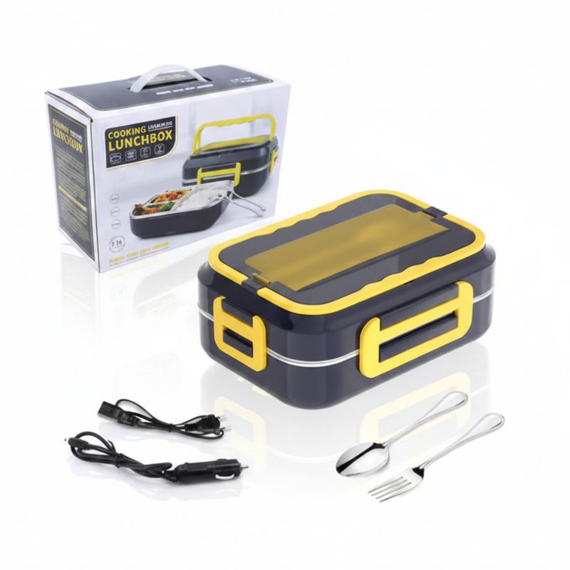 Casa si Gradina - Bucatarie si vesela - Organizare si depozitare bucatarie - Cutii alimentare - Cutie alimentara electrica, Otel inoxidabil, 40W, 1.2L - Infinity.ro