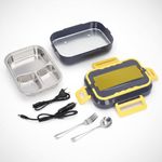 Casa si Gradina - Bucatarie si vesela - Organizare si depozitare bucatarie - Cutii alimentare - Cutie alimentara electrica, Otel inoxidabil, 40W, 1.2L - Infinity.ro