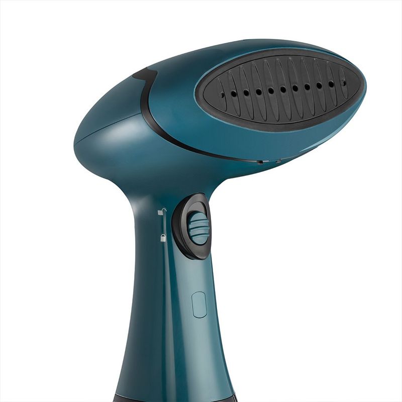 Electronice si Electrocasnice - Ingrijirea tesaturilor - Aparate de calcat cu aburi - Aparat de calcat vertical cu abur Russell Hobbs Steam Genie Handheld, 1800W, abur 28g/min, incalzire 45s - Infinity.ro