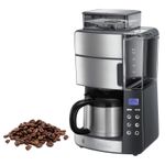 Electronice si Electrocasnice - Electrocasnice bucatarie - Preparare bauturi - Cafetiere - Cafetiera Russell Hobbs Grind & Brew Thermal, rasnita integrata, pahar termos, filtru permanent, macinare boabe - Infinity.ro