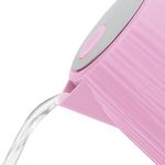 Electronice si Electrocasnice - Electrocasnice bucatarie - Preparare bauturi - Fierbatoare de apa - Fierbator Russell Hobbs Eden, 1.7L, 2400W, design modern, filtru calcar, indicator nivel apa, roz - Infinity.ro