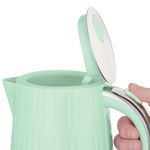 Electronice si Electrocasnice - Electrocasnice bucatarie - Preparare bauturi - Fierbatoare de apa - Fierbator Russell Hobbs Eden, 1.7L, 2400W, design modern, filtru calcar, indicator nivel apa, verde - Infinity.ro