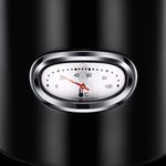 Electronice si Electrocasnice - Electrocasnice bucatarie - Preparare bauturi - Fierbatoare de apa - Fierbator Russell Hobbs Retro Classic, 1.7L, 2400W, design retro, filtru calcar, indicator nivel apa, negru - Infinity.ro