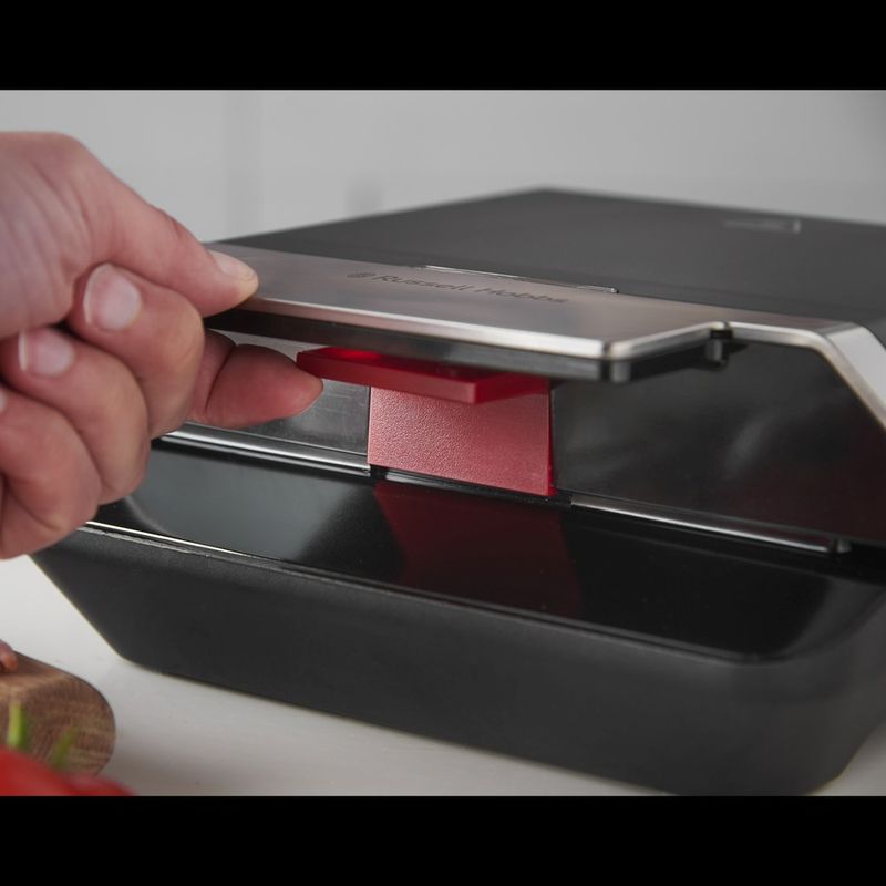 Electronice si Electrocasnice - Electrocasnice bucatarie - Preparare paine - Sandwich-maker - Sandwich maker Russell Hobbs Creations Easy Clean, placi detasabile lavabile, suprafata antiaderenta, indicator luminos - Infinity.ro