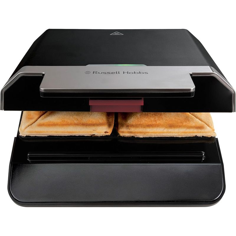 Electronice si Electrocasnice - Electrocasnice bucatarie - Preparare paine - Sandwich-maker - Sandwich maker Russell Hobbs Creations Easy Clean, placi detasabile lavabile, suprafata antiaderenta, indicator luminos - Infinity.ro