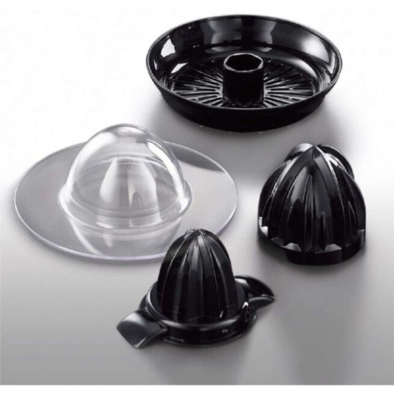 Electronice si Electrocasnice - Electrocasnice bucatarie - Preparare bauturi - Storcatoare de fructe - Storcator de citrice Russell Hobbs Colour Plus+, 2 conuri de stoarcere, recipient detasabil, filtru pulpa, rosu - Infinity.ro