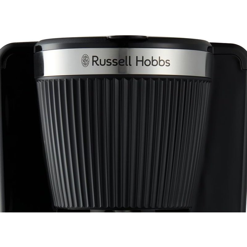 Electronice si Electrocasnice - Electrocasnice bucatarie - Preparare bauturi - Espressoare - Cafetiera cu filtru Russell Hobbs 26780-56 Bronte, 1.25L, WhirlTech, pause & pour, mentinere cald 40 min, Negru Mat - Infinity.ro