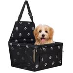 Petshop - Accesorii petshop - Culcusuri si custi - Genti si articole transport - Geanta auto transport animale companie caini pisici poliester, 40x43x30 cm, pliabila, negru - Infinity.ro