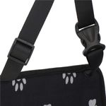 Petshop - Accesorii petshop - Culcusuri si custi - Genti si articole transport - Geanta auto transport animale companie caini pisici poliester, 40x43x30 cm, pliabila, negru - Infinity.ro