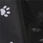 Petshop - Accesorii petshop - Culcusuri si custi - Genti si articole transport - Geanta auto transport animale companie caini pisici poliester, 40x43x30 cm, pliabila, negru - Infinity.ro