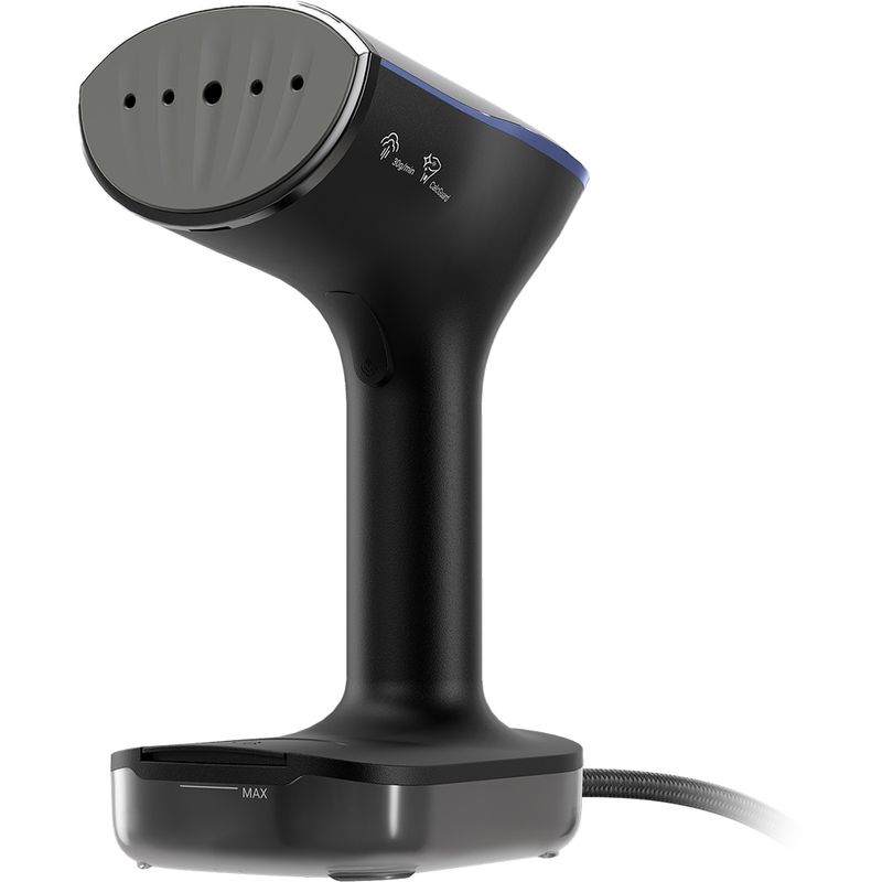 Electronice si Electrocasnice - Ingrijirea tesaturilor - Aparate de calcat cu aburi - Aparat de calcat vertical BEKO STM7112B, 2280W, 30g/min, 200ml, talpa ceramica, negru - Infinity.ro
