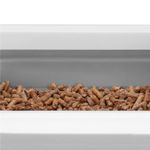Petshop - Ingrijire si Igiena - Litiere si accesorii - Litiere simple - Litiera pliabila pisici lopatica capac plastic compact, 45x34x12 cm, usor de depozitat, gri alb - Infinity.ro