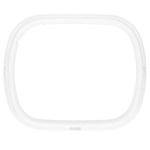 Petshop - Ingrijire si Igiena - Litiere si accesorii - Litiere simple - Litiera pisici lopatica plastic pp montaj simplu 2 piese, 40x33x11 cm, design compact, albastru alb - Infinity.ro