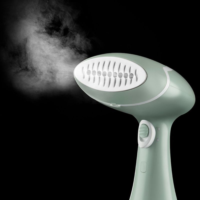 Electronice si Electrocasnice - Ingrijirea tesaturilor - Statii de calcat - Aparat de calcat vertical cu abur Russell Hobbs Steam Genie Essential, 1600W, abur 22g/min, incalzire 45s - Infinity.ro