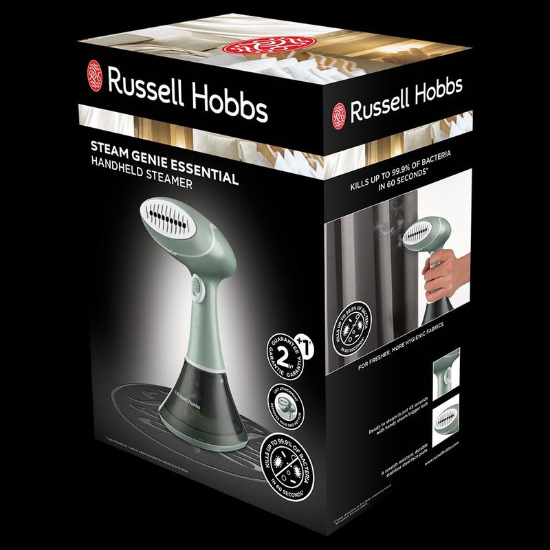 Electronice si Electrocasnice - Ingrijirea tesaturilor - Statii de calcat - Aparat de calcat vertical cu abur Russell Hobbs Steam Genie Essential, 1600W, abur 22g/min, incalzire 45s - Infinity.ro