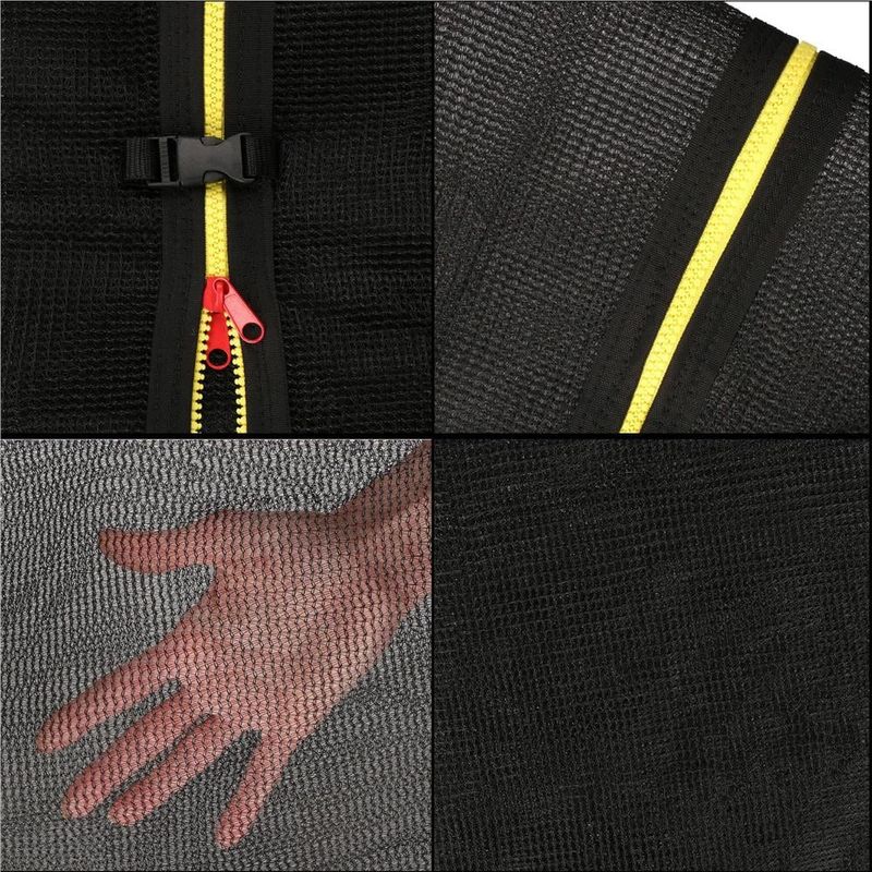 Sport si Outdoor - Fitness - Greutati si echipament - Trambuline - Plasa de siguranta si protectie trambuline, 305cm cu 6 stalpi interiori - Infinity.ro