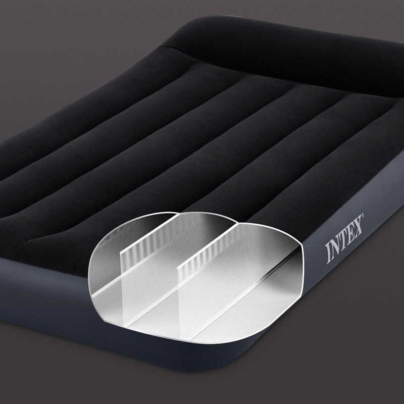 Sport si Outdoor - Camping - Saltele si accesorii pentru somn - Saltele camping - Saltea gonflabila Intex Full Dura Beam, 191x137x25 cm - Infinity.ro