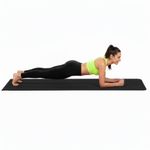 Sport si Outdoor - Fitness - Accesorii fitness - Saltele fitness - Saltea fitness antiderapanta din NBR, 183x61x2 cm, cu curea transport, negru - Infinity.ro