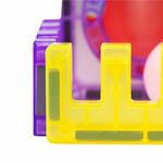 Jucarii, Copii si Bebe - Jucarii si jocuri - Seturi de constructie si cuburi - Seturi de constructie - Set constructie cuburi magnetice pista bile led copii 66 piese, rampe tuneluri, multicolor - Infinity.ro
